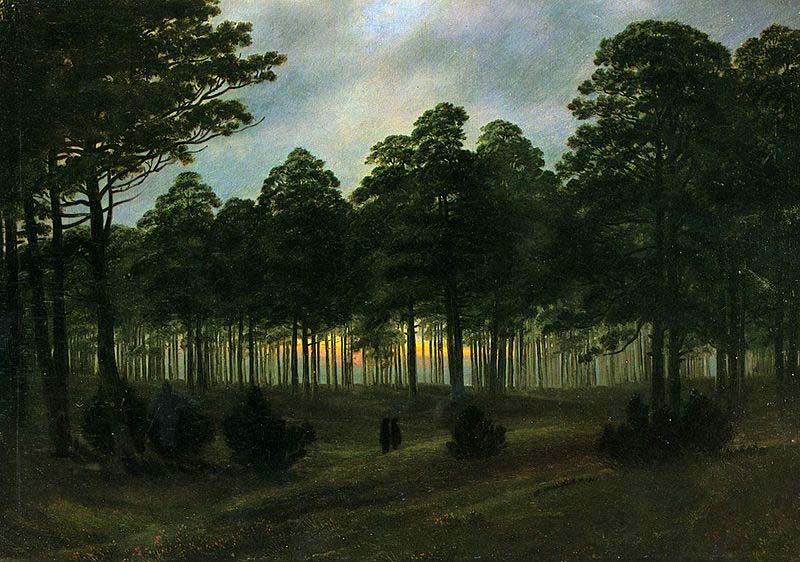 Caspar David Friedrich Der Abend